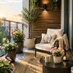 Modern balkon dekorasyon fikirleri