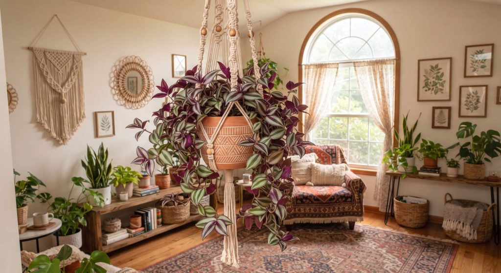 Telgraf Çiçeği (Tradescantia zebrina)